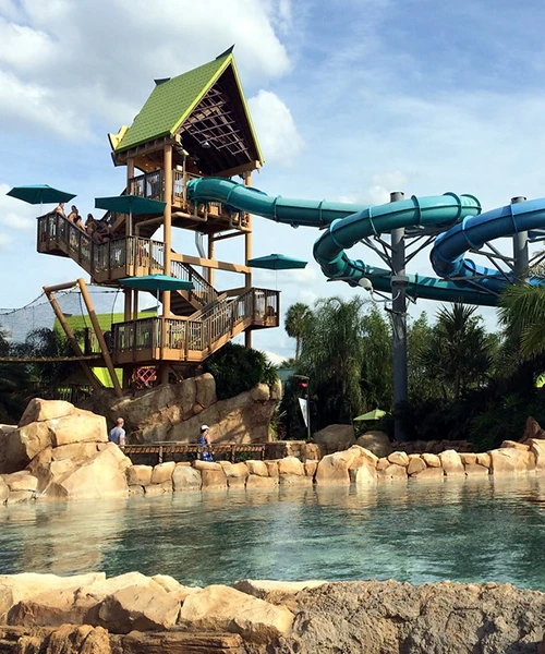 Aquaventure Dubai Blizzard Beach Disney Typhoon Lagoon Orlando Chimelong Water Park China Siam Park Tenerife